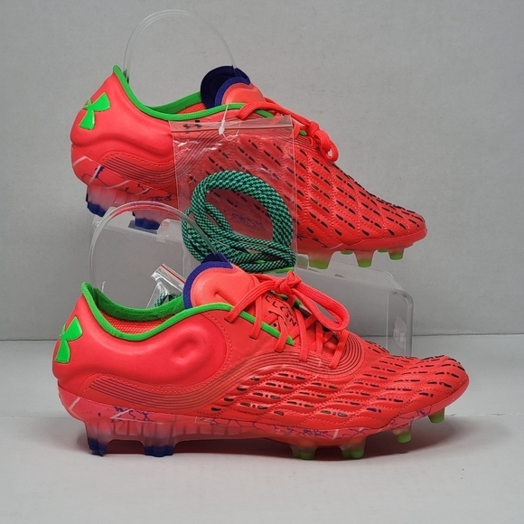 Under Armour Magnetico Elite 3 FG Soccer Cleats 3027160-600 Women Size 8 New - Picture 1 of 9